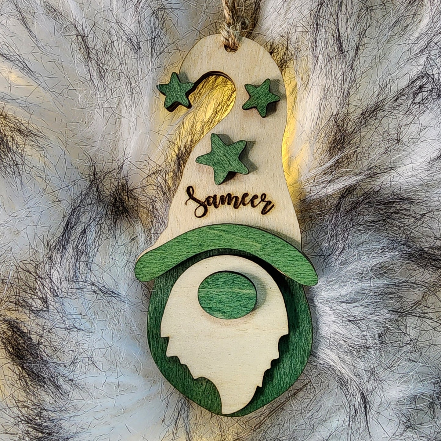 Gnome Christmas Ornament