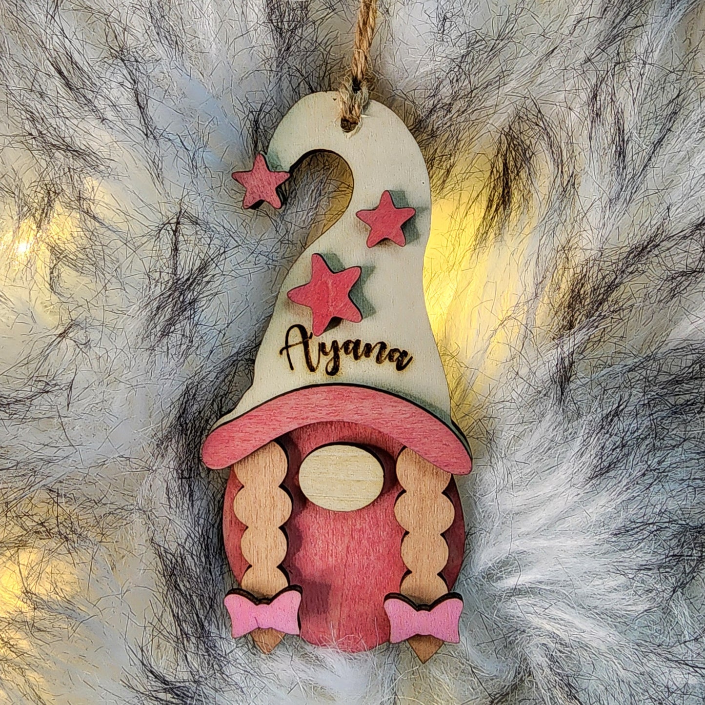 Gnome Christmas Ornament
