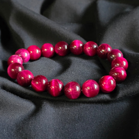 Pink Tiger's Eye Bracelet