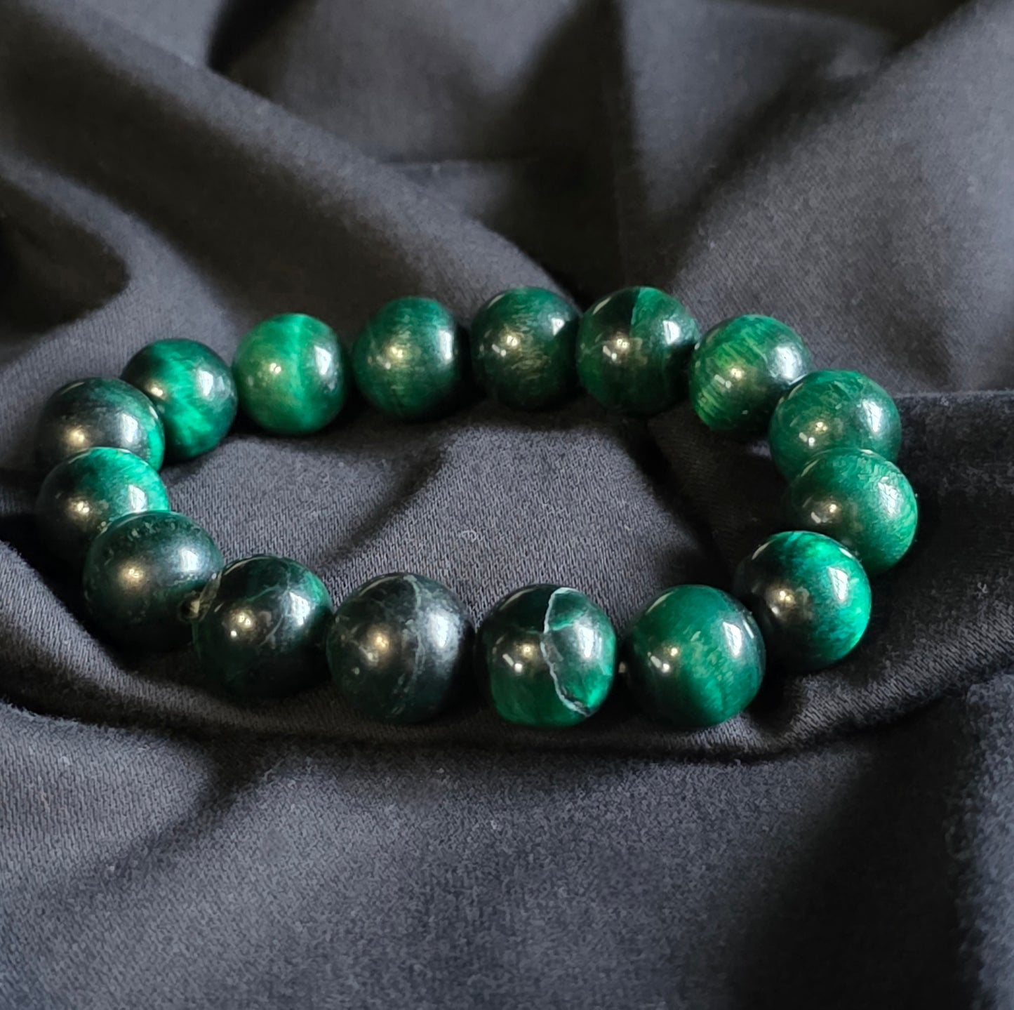 Green Tiger's Eye Bracelet