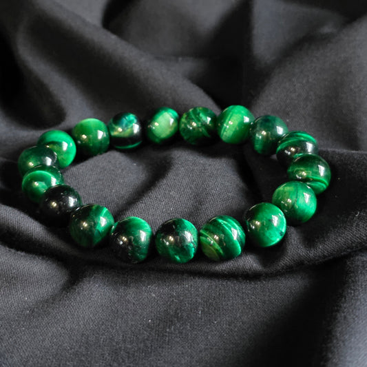 Green Tiger's Eye Bracelet