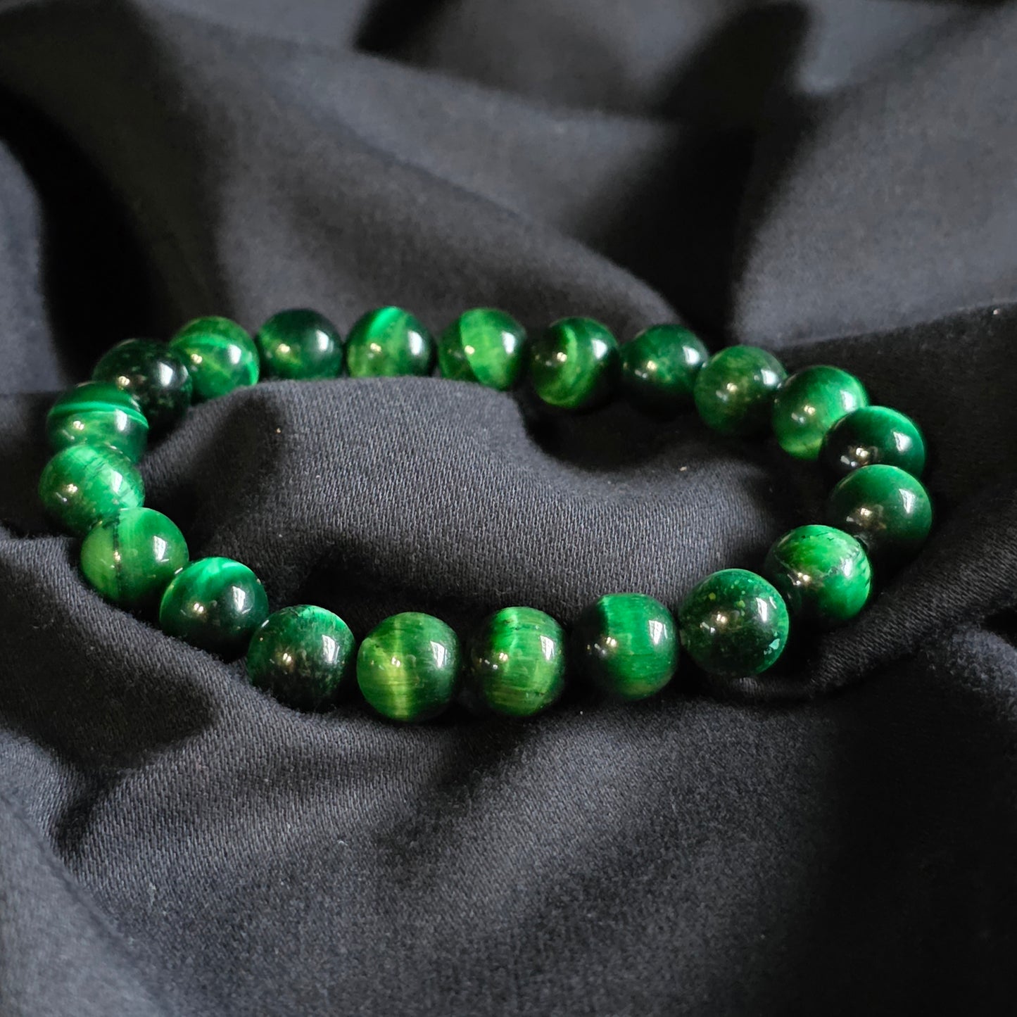 Green Tiger's Eye Bracelet