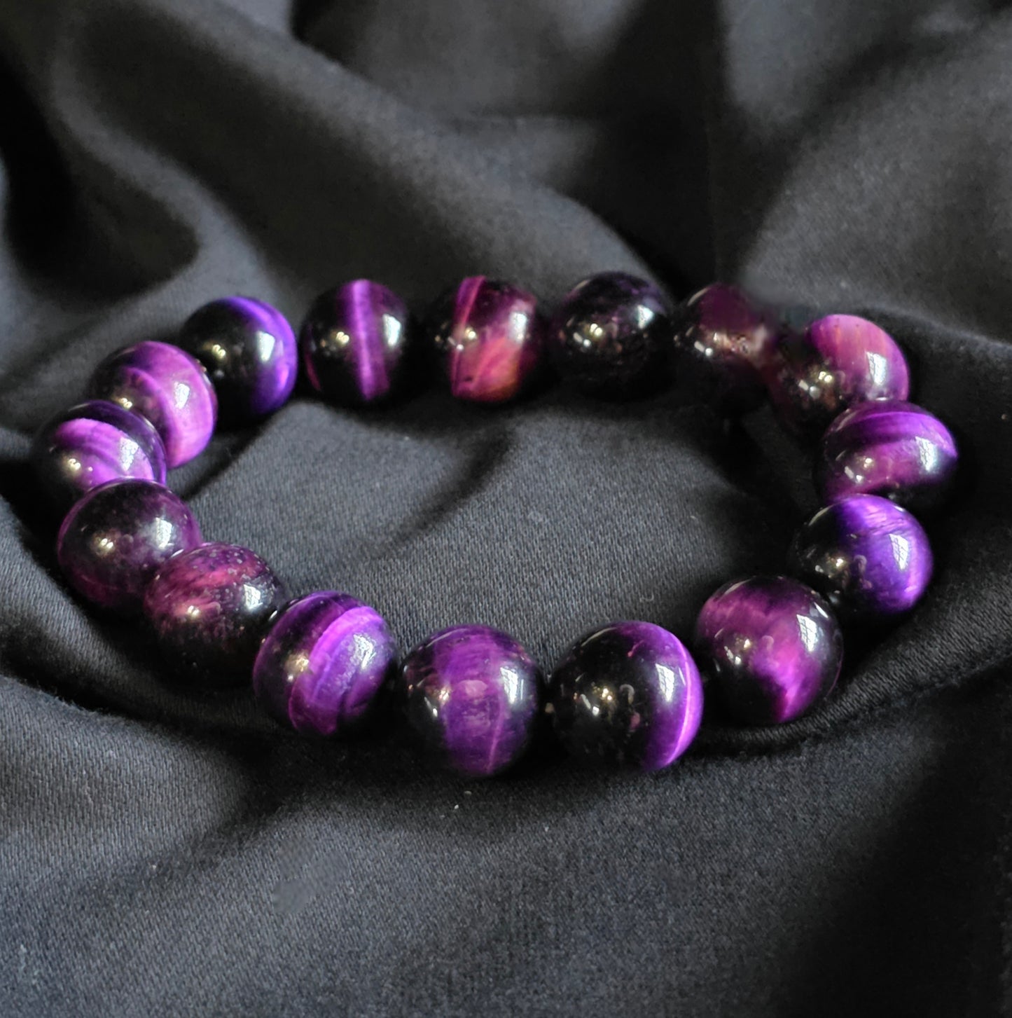 Purple Tiger's Eye Bracelet