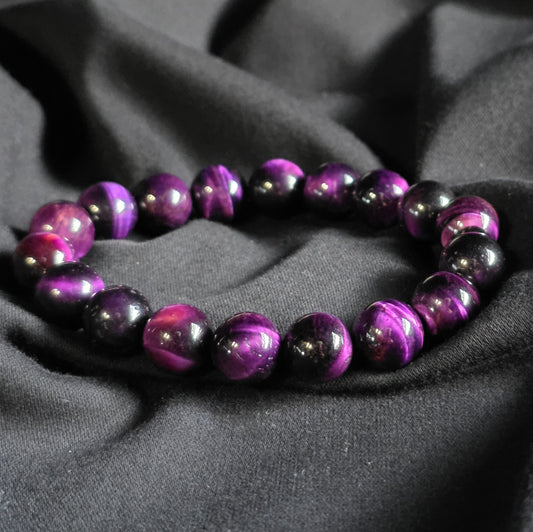 Purple Tiger's Eye Bracelet