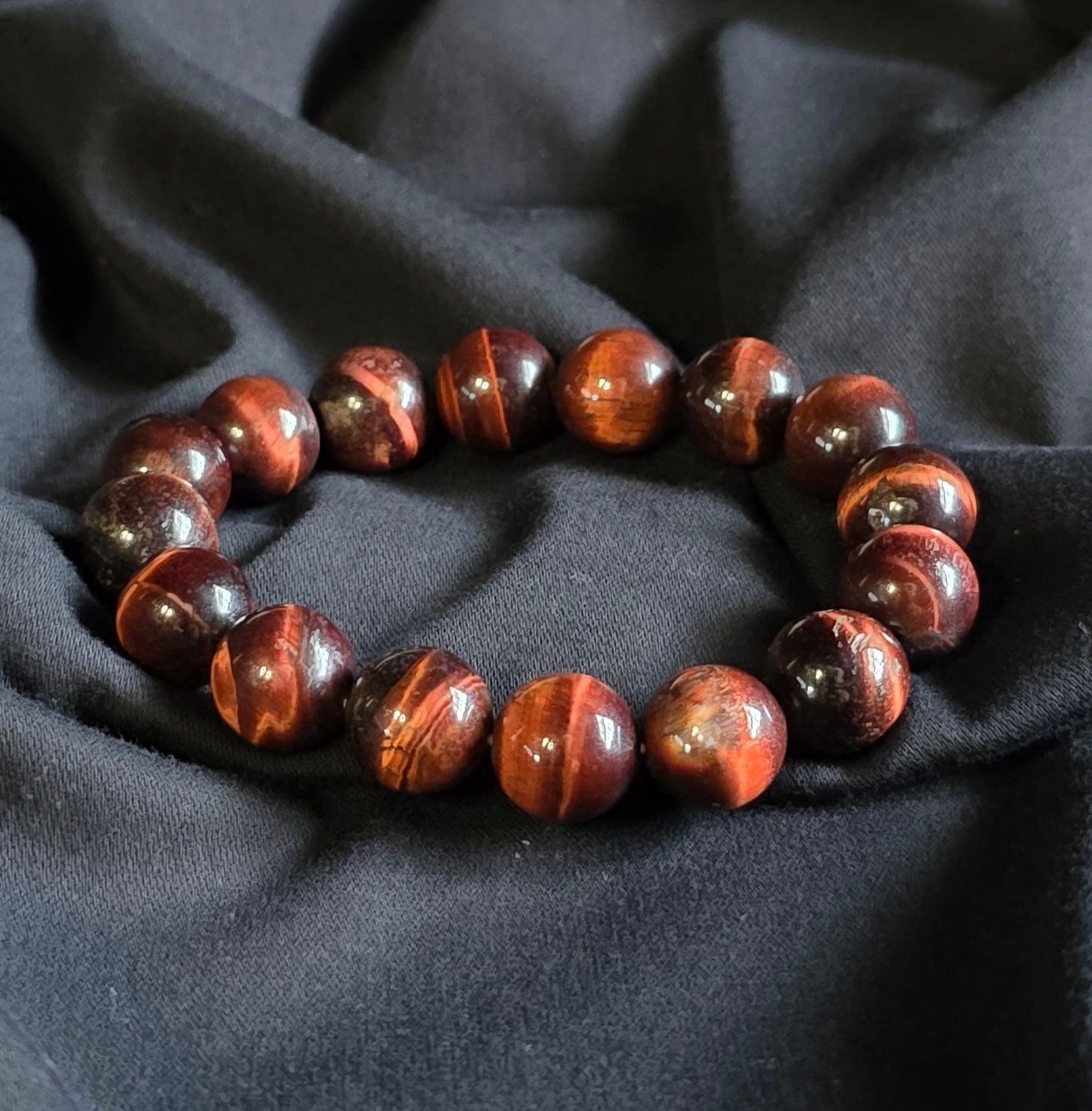 Red Tiger's Eye Bracelet