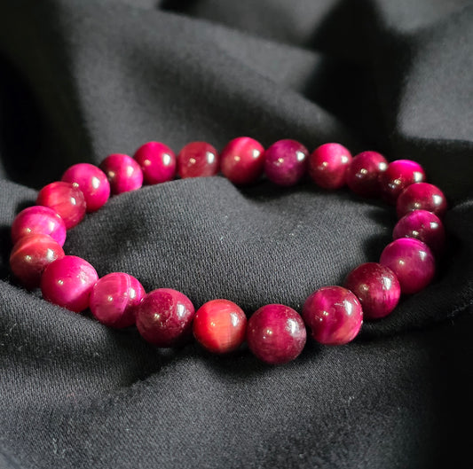 Pink Tiger's Eye Bracelet