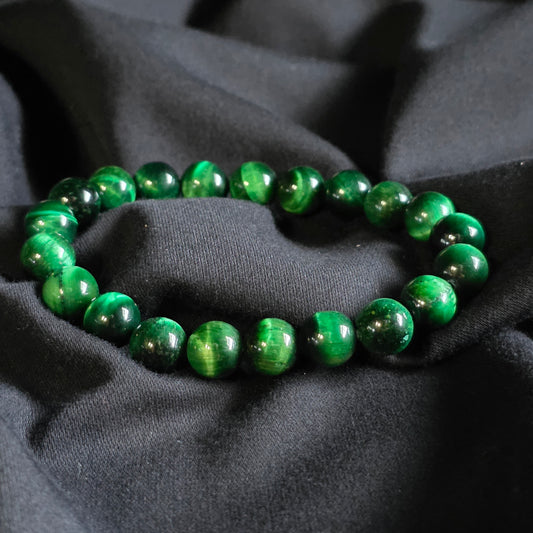 Green Tiger's Eye Bracelet