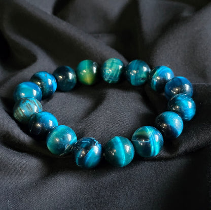Lake Blue Tiger's Eye Bracelet