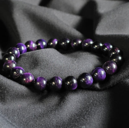 Purple Tiger's Eye Bracelet