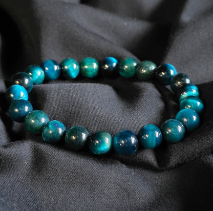 Lake Blue Tiger's Eye Bracelet